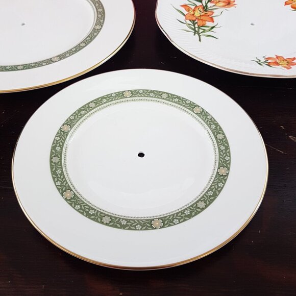 3 Tier Bone China Cake Stand Cupcake Dessert  High Tea Party Tray Christmas Gift - Picture 8 of 11